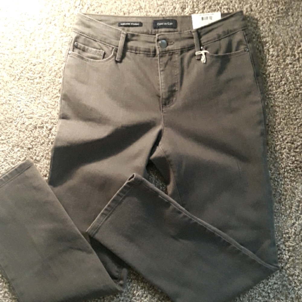 Charter Club Petite Straight Leg Pant